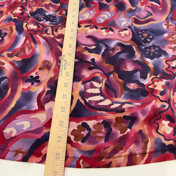 Coldwater Creek XL women’s sleeveless colorful top. - Picture 4 of 7